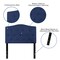 Flash Furniture Cambridge Headboard, Twin Size, Navy Fbrc HG-HB1708-T-N-GG - alternate 7
